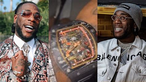 burna boy richard mille|burna boy and skepta.